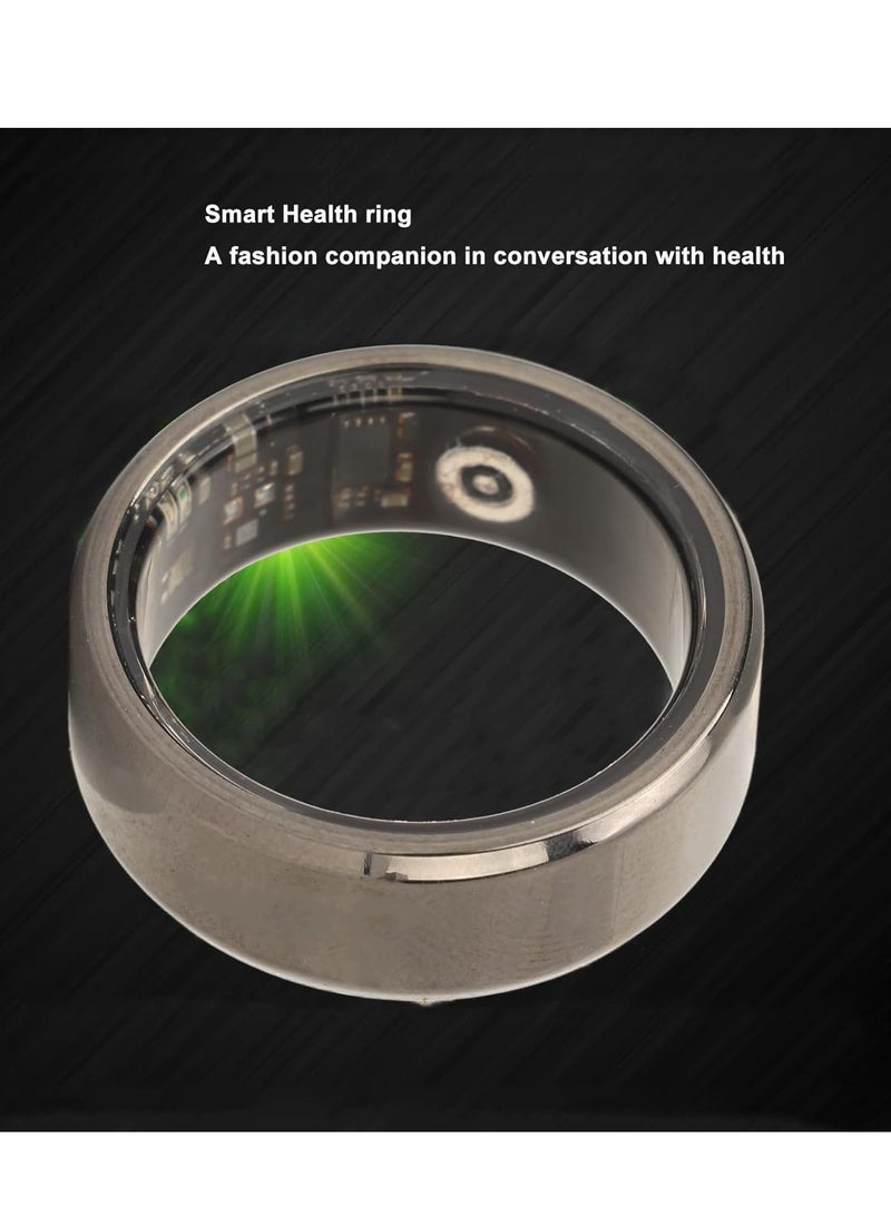 Smart Ring Health Tracker, Water Resistant Bluetooth Fitness Tracker Ring, Pedometer Sleep Heart Rate Body Temperature Sport Monitoring Ring with Remote Camera Control for Adult #10 - Image 5